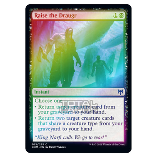 Magic The Gathering - Kaldheim - Raise the Draugr - 105/285 (Foil)