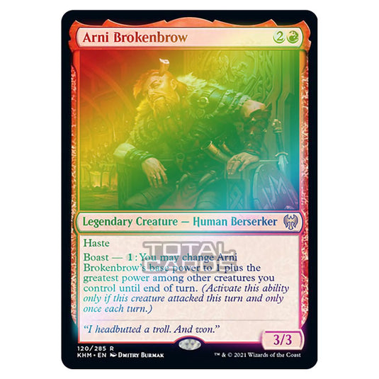 Magic The Gathering - Kaldheim - Arni Brokenbrow - 120/285 (Foil)