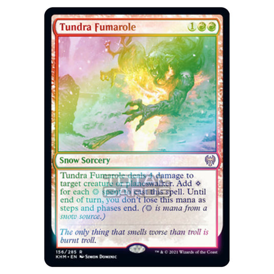 Magic The Gathering - Kaldheim - Tundra Fumarole - 156/285 (Foil)