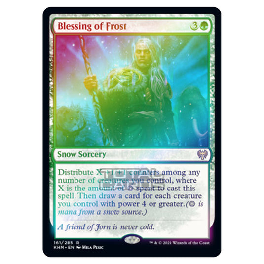 Magic The Gathering - Kaldheim - Blessing of Frost - 161/285 (Foil)