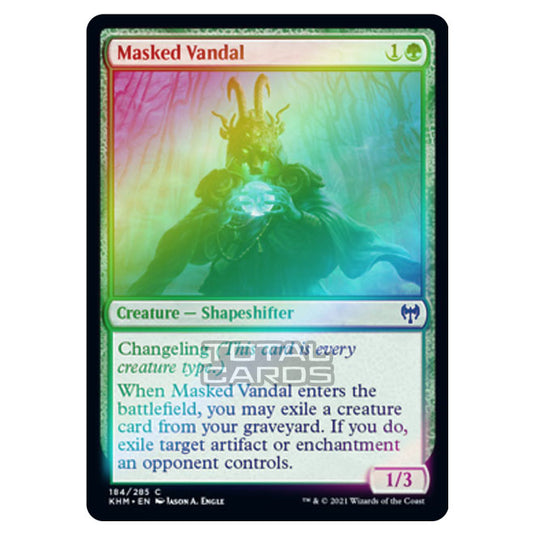 Magic The Gathering - Kaldheim - Masked Vandal - 184/285 (Foil)