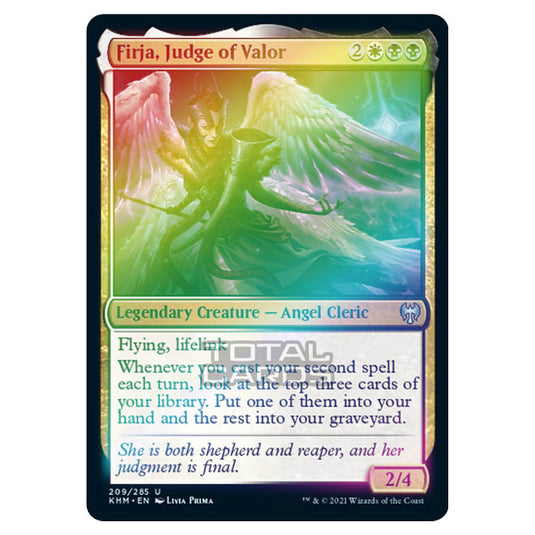 Magic The Gathering - Kaldheim - Firja, Judge of Valor - 209/285 (Foil)