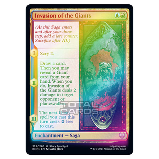 Magic The Gathering - Kaldheim - Invasion of the Giants - 215/285 (Foil)