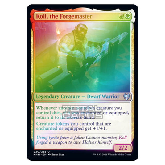 Magic The Gathering - Kaldheim - Koll, the Forgemaster - 220/285 (Foil)