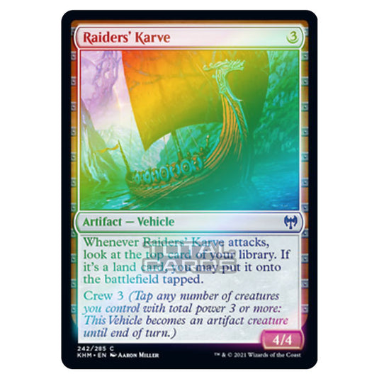 Magic The Gathering - Kaldheim - Raiders' Karve - 242/285 (Foil)