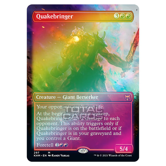 Magic The Gathering - Kaldheim - Quakebringer - 297/285 (Foil)