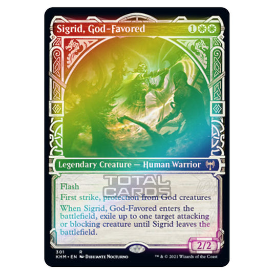 Magic The Gathering - Kaldheim - Sigrid, God-Favored - 301/285 (Foil)