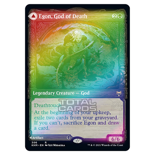 Magic The Gathering - Kaldheim - Egon, God of Death // Throne of Death - 306/285 (Foil)