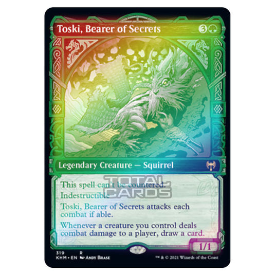 Magic The Gathering - Kaldheim - Toski, Bearer of Secrets - 319/285 (Foil)