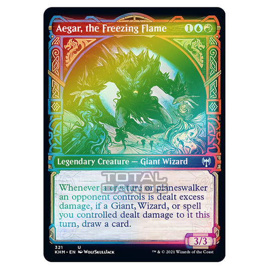 Magic The Gathering - Kaldheim - Aegar, the Freezing Flame - 321/285 (Foil)