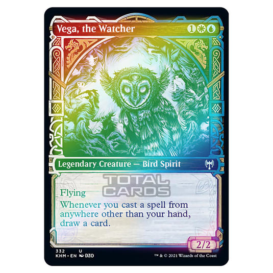 Magic The Gathering - Kaldheim - Vega, the Watcher - 332/285 (Foil)