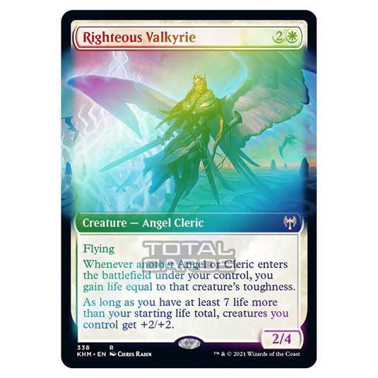 Magic The Gathering - Kaldheim - Righteous Valkyrie - 338/285 (Foil)