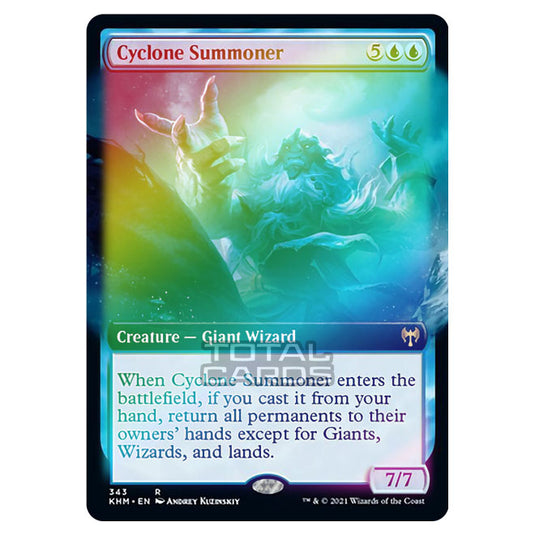 Magic The Gathering - Kaldheim - Cyclone Summoner - 343/285 (Foil)