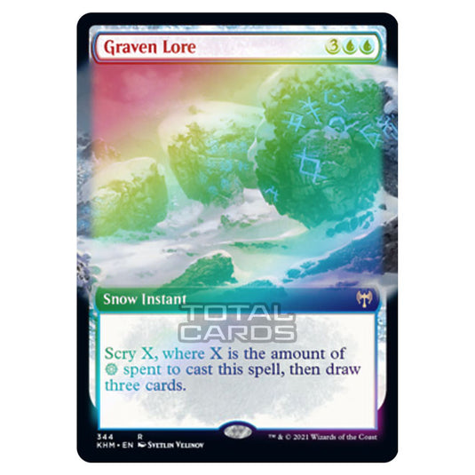 Magic The Gathering - Kaldheim - Graven Lore - 344/285 (Foil)