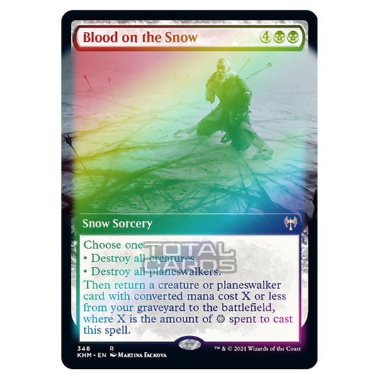 Magic The Gathering - Kaldheim - Blood on the Snow - 348/285 (Foil)