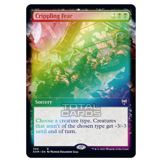 Magic The Gathering - Kaldheim - Crippling Fear - 350/285 (Foil)