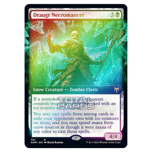 Magic The Gathering - Kaldheim - Draugr Necromancer - 351/285 (Foil)