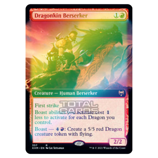 Magic The Gathering - Kaldheim - Dragonkin Berserker - 357/285 (Foil)