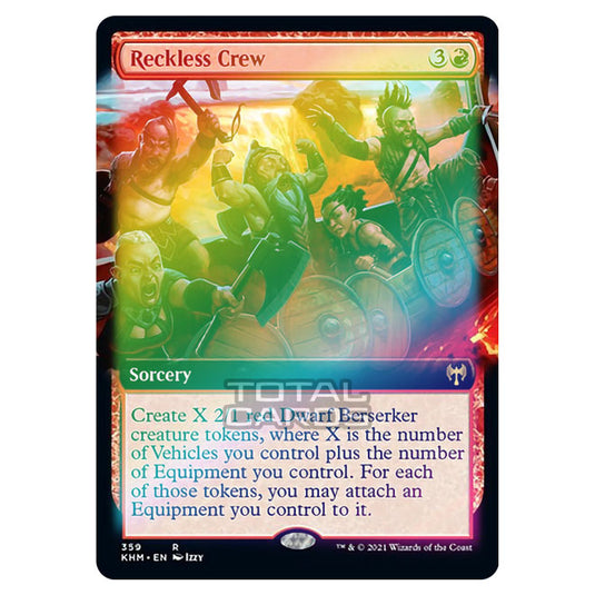 Magic The Gathering - Kaldheim - Reckless Crew - 359/285 (Foil)