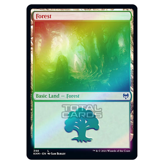Magic The Gathering - Kaldheim - Forest - 398/285 (Foil)