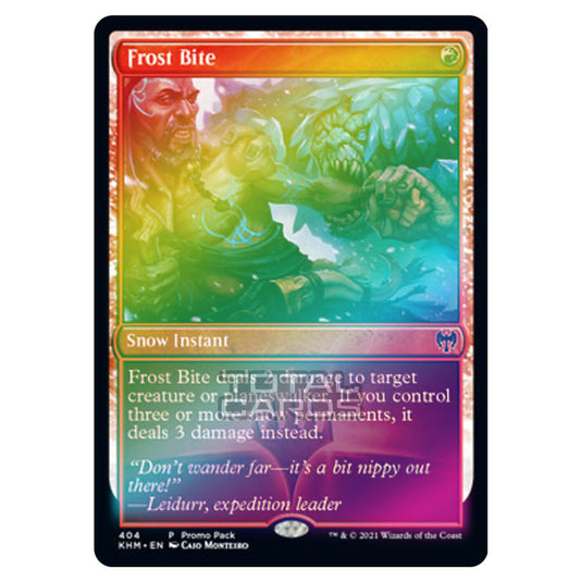 Magic The Gathering - Kaldheim - Frost Bite - 404/285 (Foil)