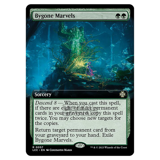Magic The Gathering - The Lost Caverns of Ixalan - Commander - Bygone Marvels (Extended Art Card) - 0057