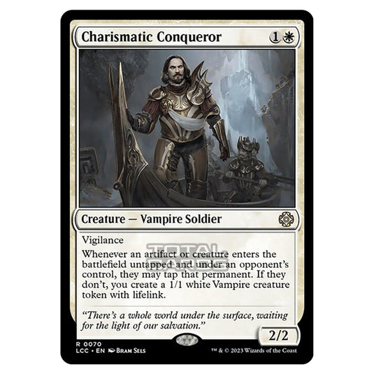 Magic The Gathering - The Lost Caverns of Ixalan - Commander - Charismatic Conqueror - 0070