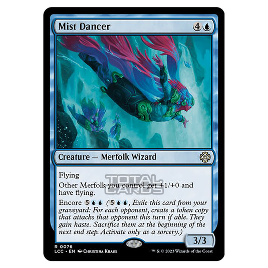 Magic The Gathering - The Lost Caverns of Ixalan - Commander - Mist Dancer - 0076