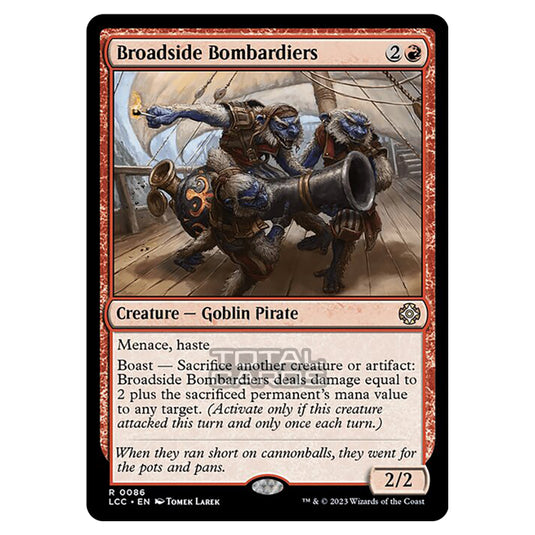 Magic The Gathering - The Lost Caverns of Ixalan - Commander - Broadside Bombardiers - 0086
