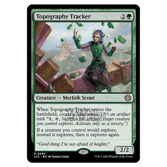 Magic The Gathering - The Lost Caverns of Ixalan - Commander - Topography Tracker - 0095