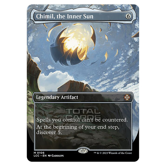 Magic The Gathering - The Lost Caverns of Ixalan - Commander - Chimil, the Inner Sun (Borderless Box Topper Card) - 0106