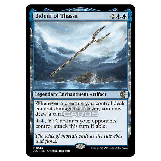 Magic The Gathering - The Lost Caverns of Ixalan - Commander - Bident of Thassa - 0146