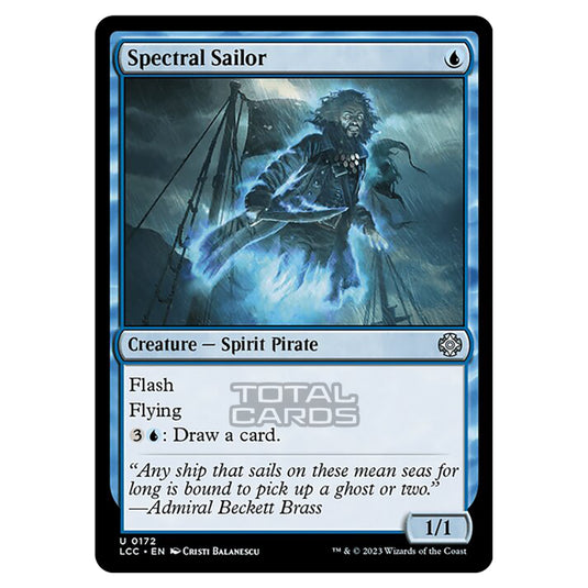 Magic The Gathering - The Lost Caverns of Ixalan - Commander - Spectral Sailor - 0172