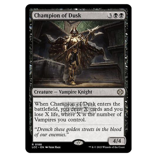 Magic The Gathering - The Lost Caverns of Ixalan - Commander - Champion of Dusk - 0188