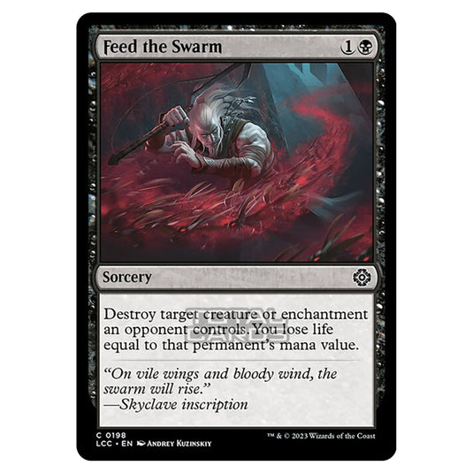 Magic The Gathering - The Lost Caverns of Ixalan - Commander - Feed the Swarm - 0198