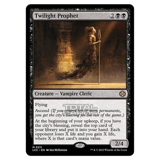 Magic The Gathering - The Lost Caverns of Ixalan - Commander - Twilight Prophet - 0211
