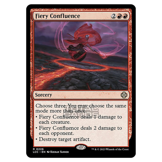 Magic The Gathering - The Lost Caverns of Ixalan - Commander - Fiery Confluence - 0226