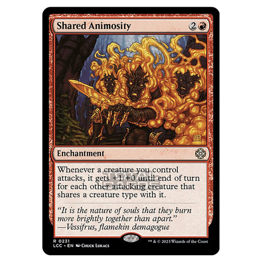 Magic The Gathering - The Lost Caverns of Ixalan - Commander - Shared Animosity - 0231