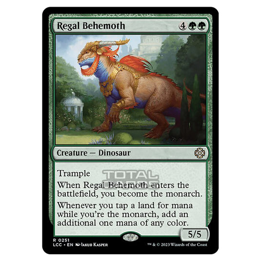 Magic The Gathering - The Lost Caverns of Ixalan - Commander - Regal Behemoth - 0251