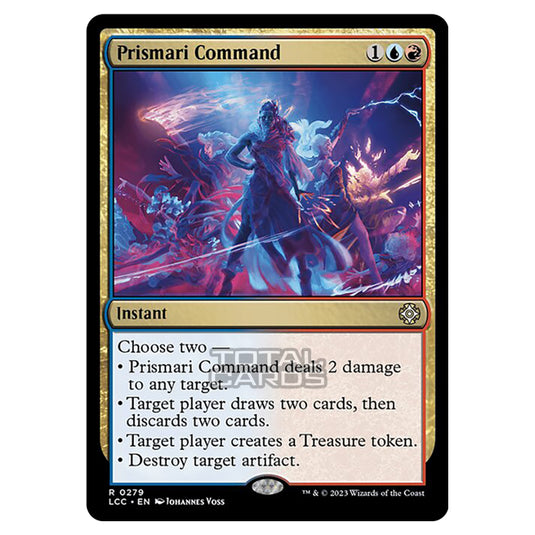 Magic The Gathering - The Lost Caverns of Ixalan - Commander - Prismari Command - 0279