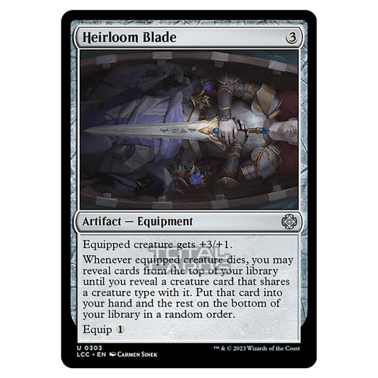 Magic The Gathering - The Lost Caverns of Ixalan - Commander - Heirloom Blade - 0303