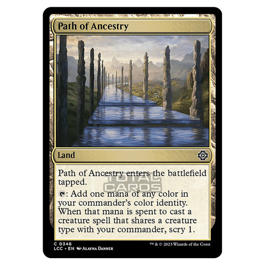 Magic The Gathering - The Lost Caverns of Ixalan - Commander - Path of Ancestry - 0346