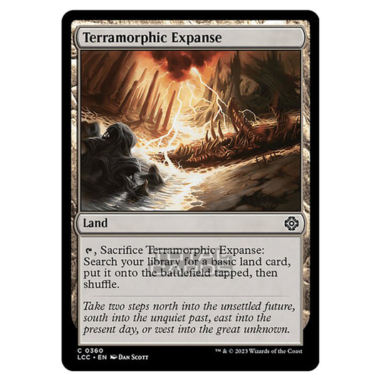 Magic The Gathering - The Lost Caverns of Ixalan - Commander - Terramorphic Expanse - 0360