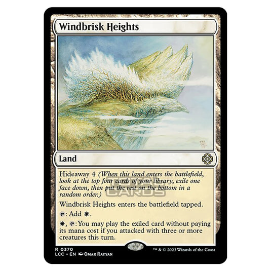 Magic The Gathering - The Lost Caverns of Ixalan - Commander - Windbrisk Heights - 0370