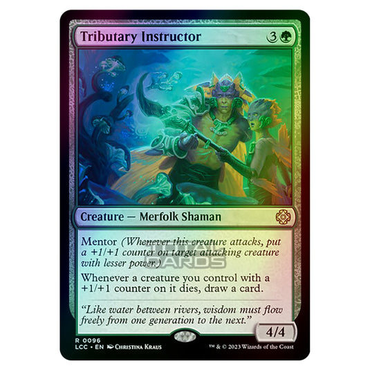 Magic The Gathering - The Lost Caverns of Ixalan - Commander - Tributary Instructor - 0096 (Foil)