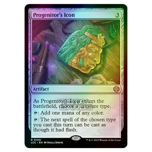 Magic The Gathering - The Lost Caverns of Ixalan - Commander - Progenitor's Icon - 0100 (Foil)
