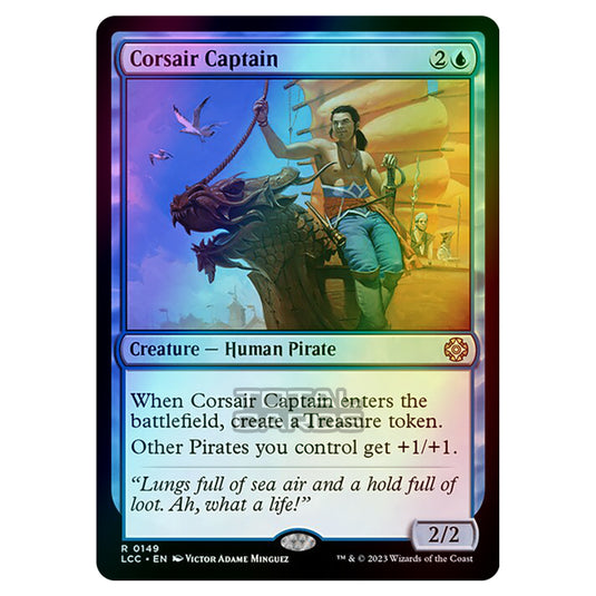 Magic The Gathering - The Lost Caverns of Ixalan - Commander - Corsair Captain - 0149 (Foil)