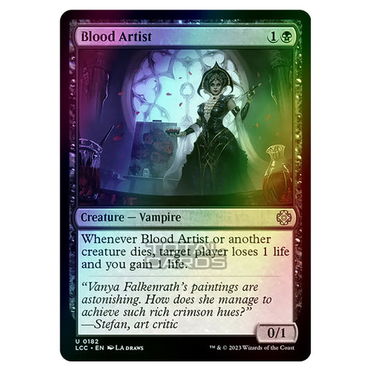 Magic The Gathering - The Lost Caverns of Ixalan - Commander - Blood Artist - 0182 (Foil)