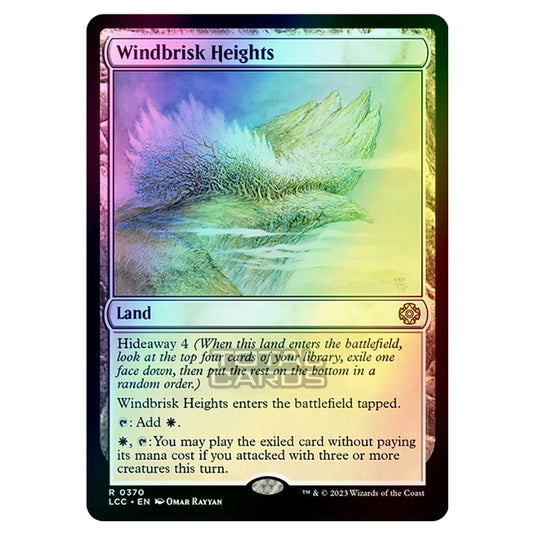 Magic The Gathering - The Lost Caverns of Ixalan - Commander - Windbrisk Heights - 0370 (Foil)