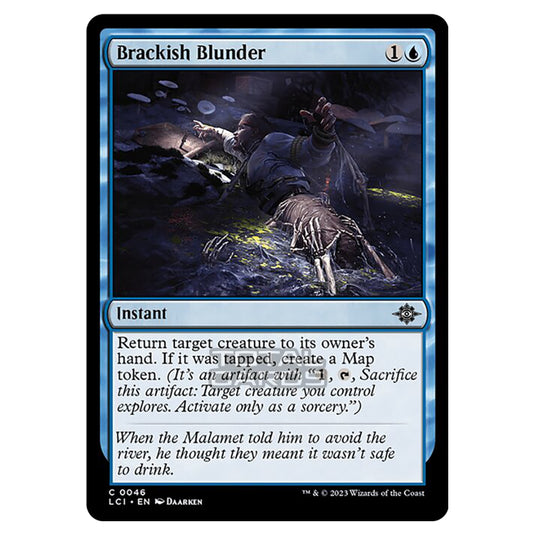 Magic The Gathering - The Lost Caverns of Ixalan - Brackish Blunder - 0046